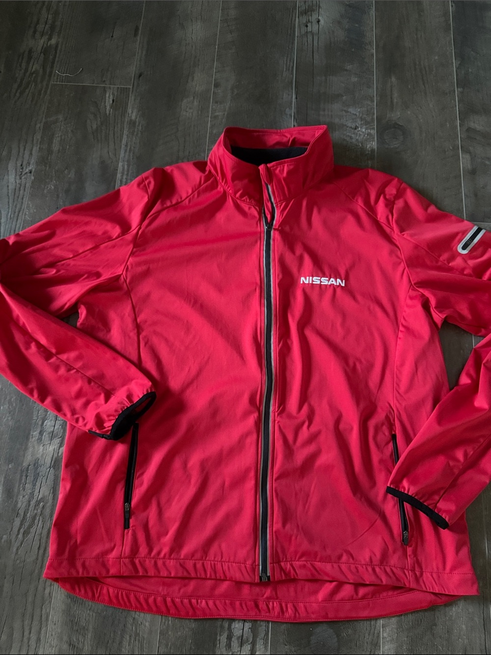 Men’s Red Softshell Jacket